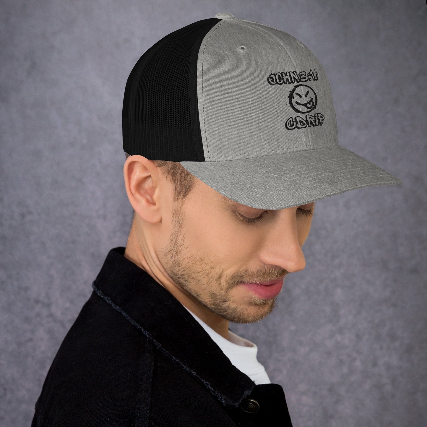 JOHN 3 16 CDRIP Trucker Cap