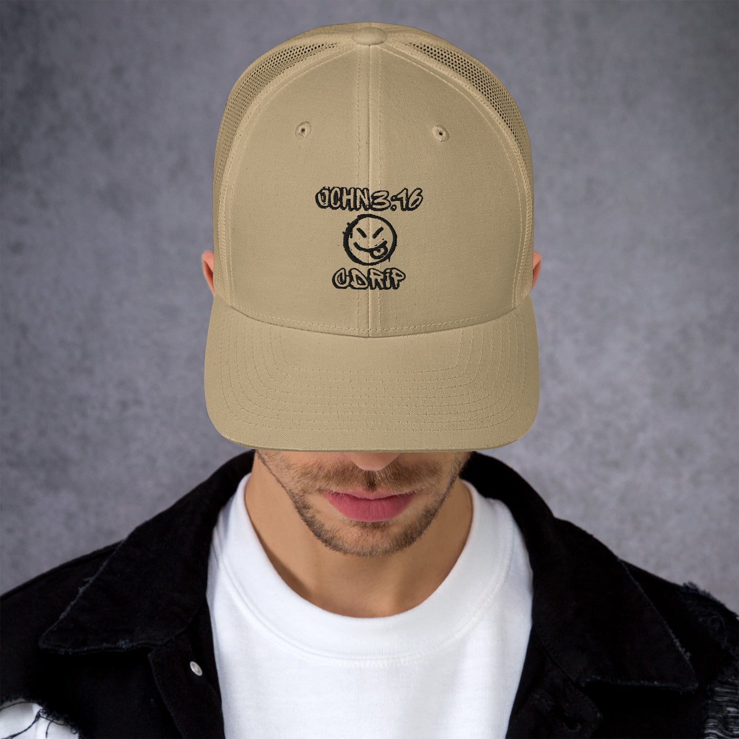 JOHN 3 16 CDRIP Trucker Cap