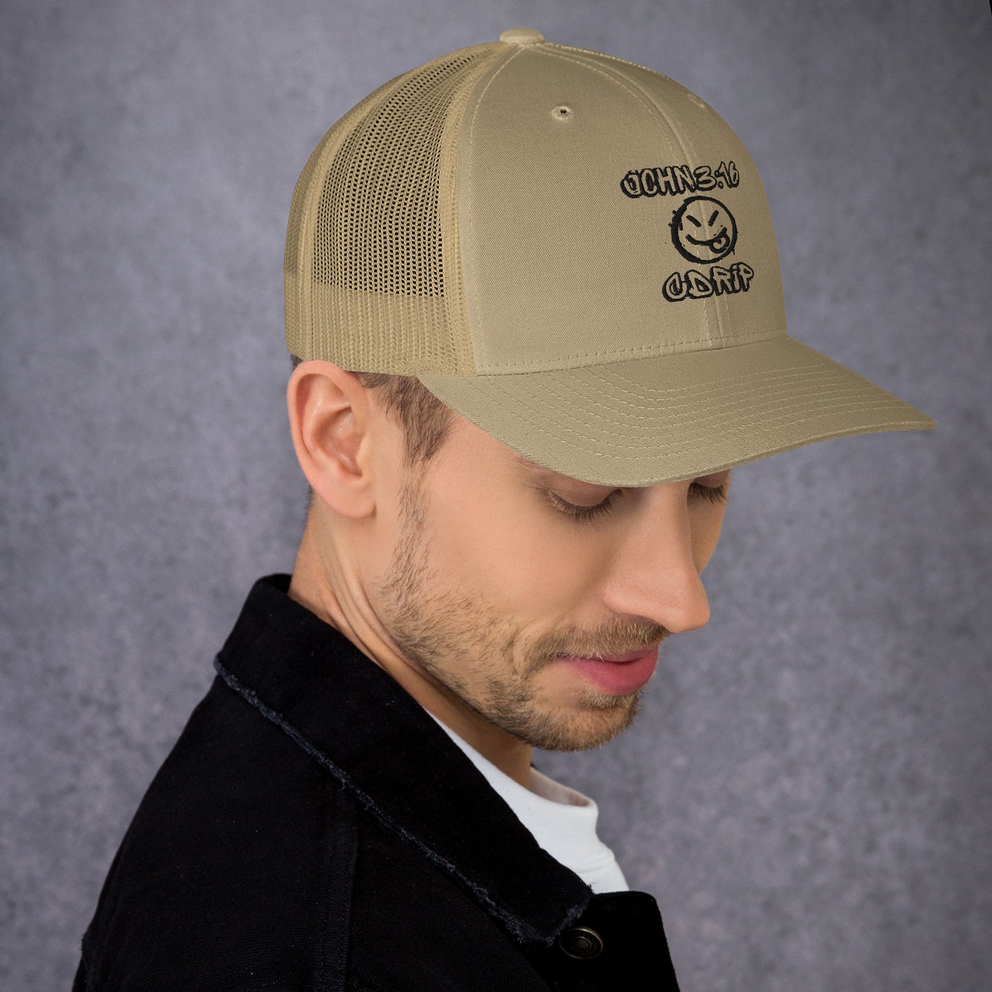 JOHN 3 16 CDRIP Trucker Cap