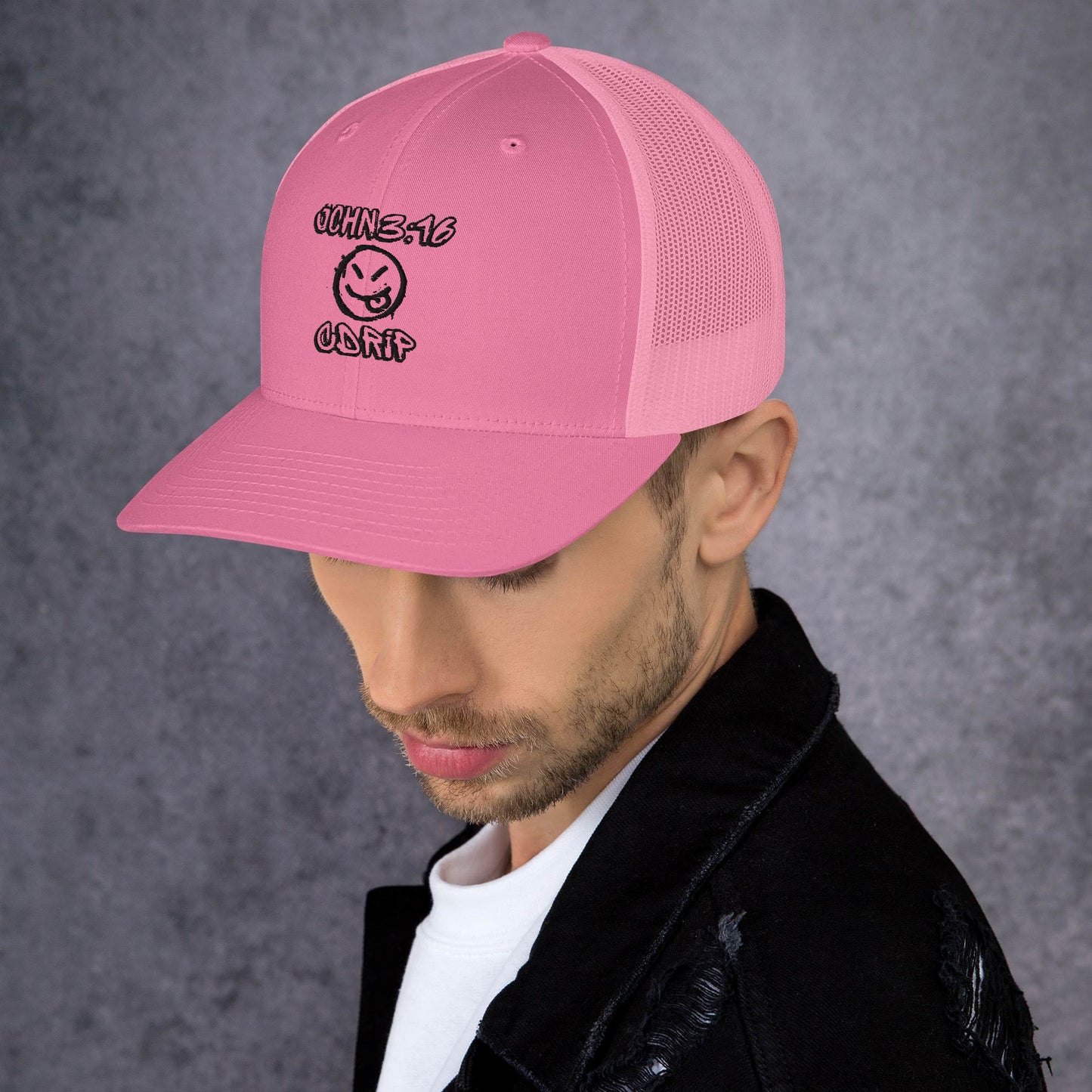 JOHN 3 16 CDRIP Trucker Cap