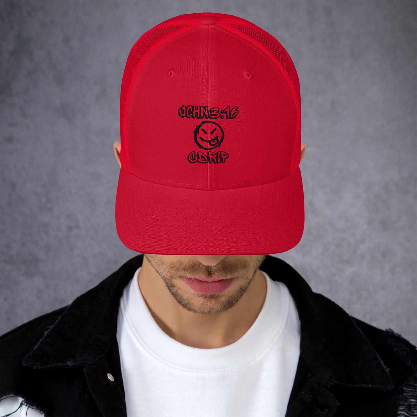JOHN 3 16 CDRIP Trucker Cap