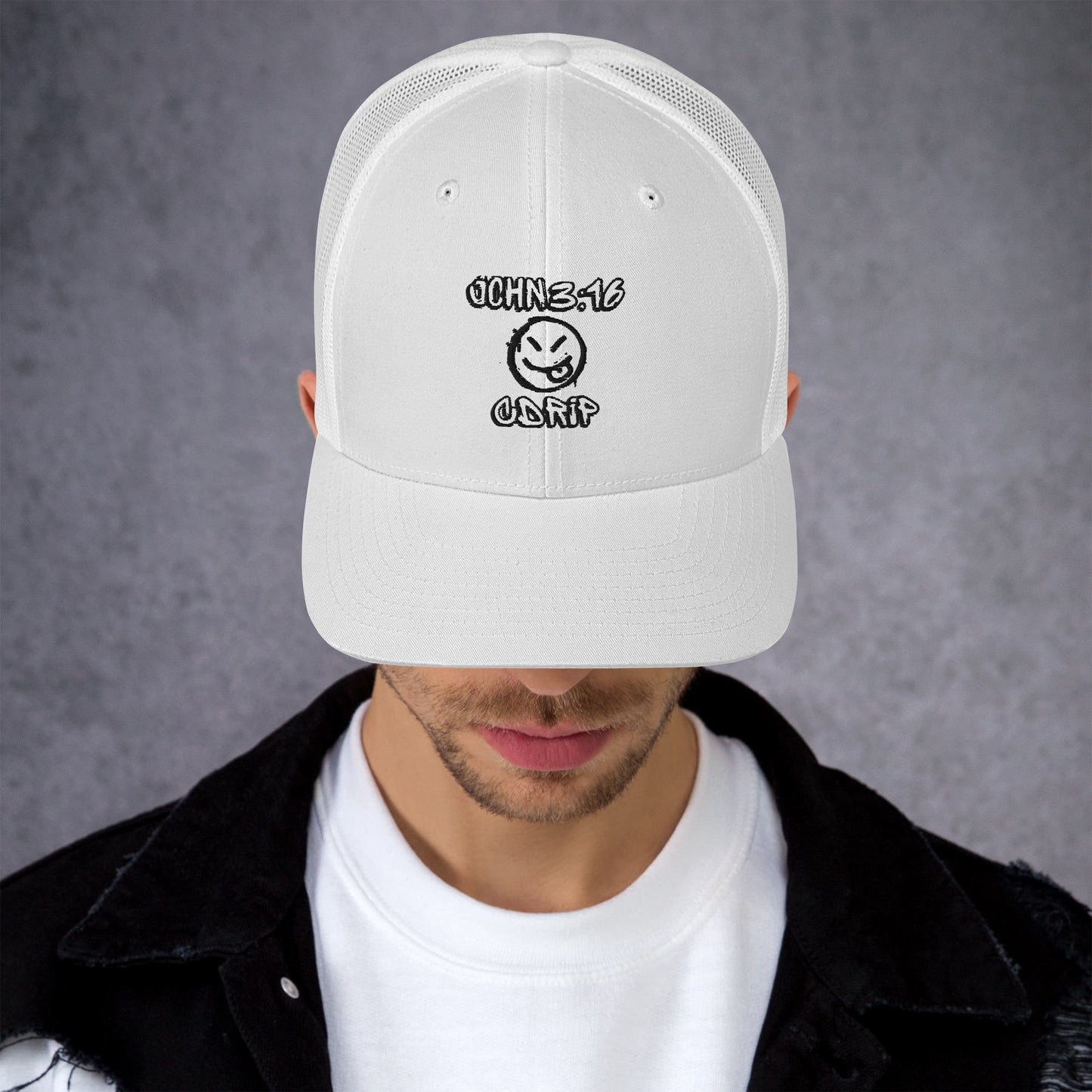 JOHN 3 16 CDRIP Trucker Cap