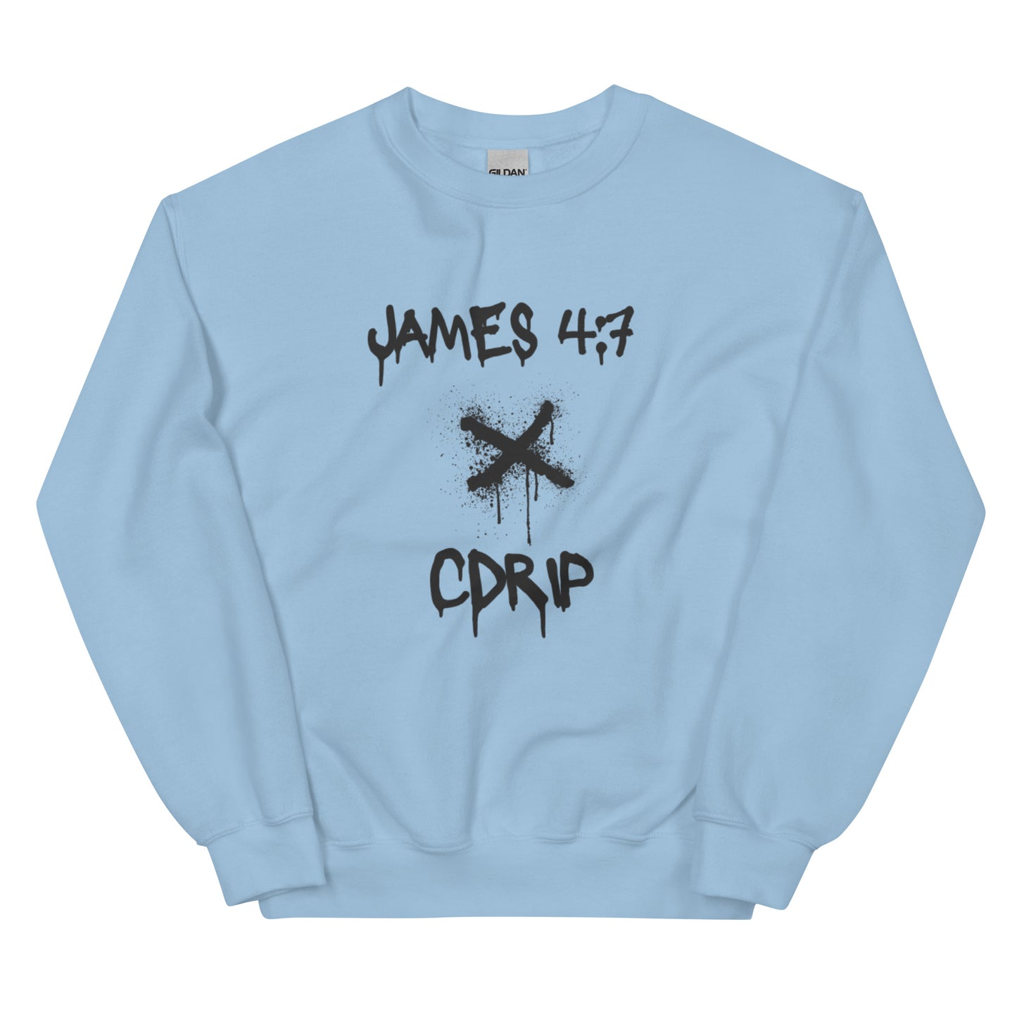 Resist the devil and he gonna flee Unisex Sweatshirt