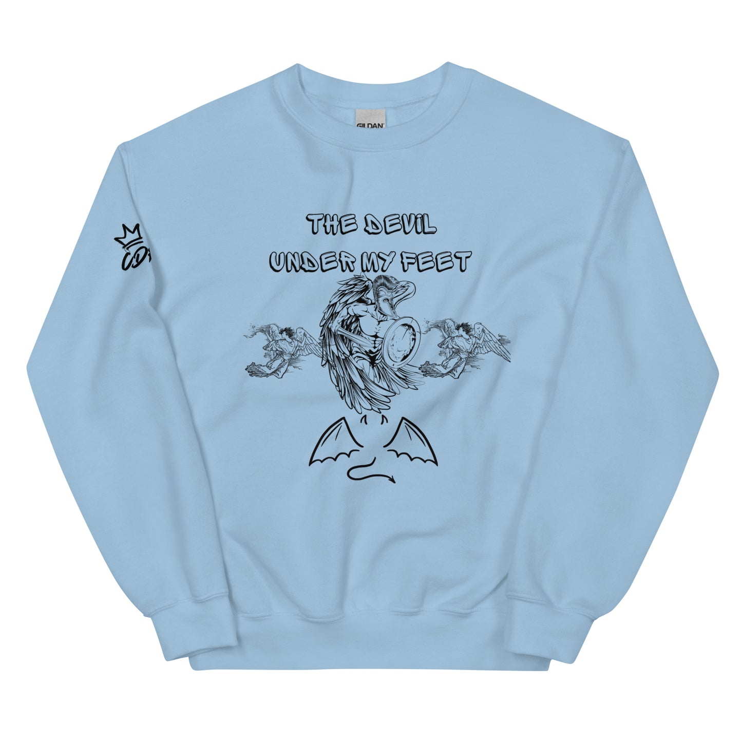 THE devil under my feet Unisex Sweatshirt