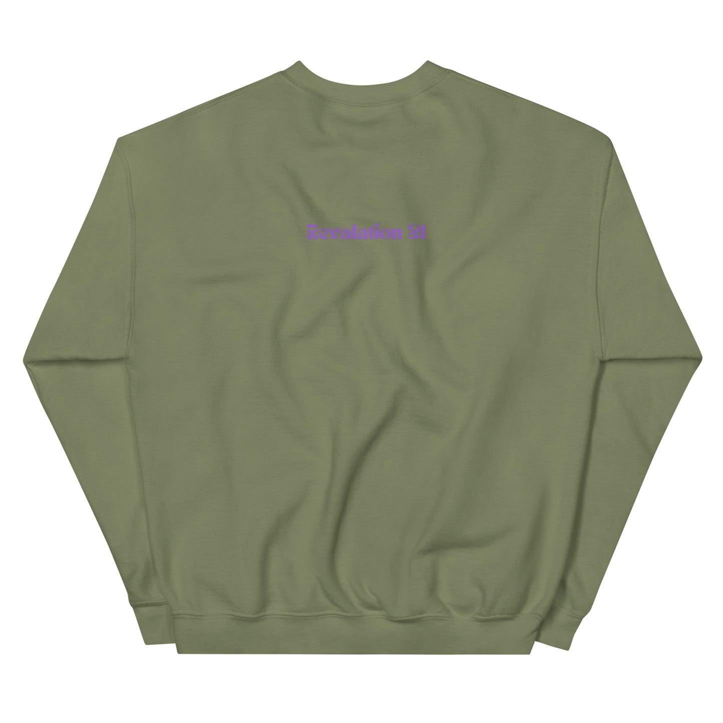 I saw a new heaven and earth Unisex Sweatshirt