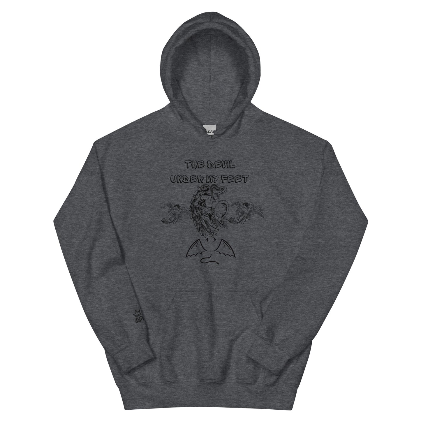 The Devil under my feet Unisex Hoodie