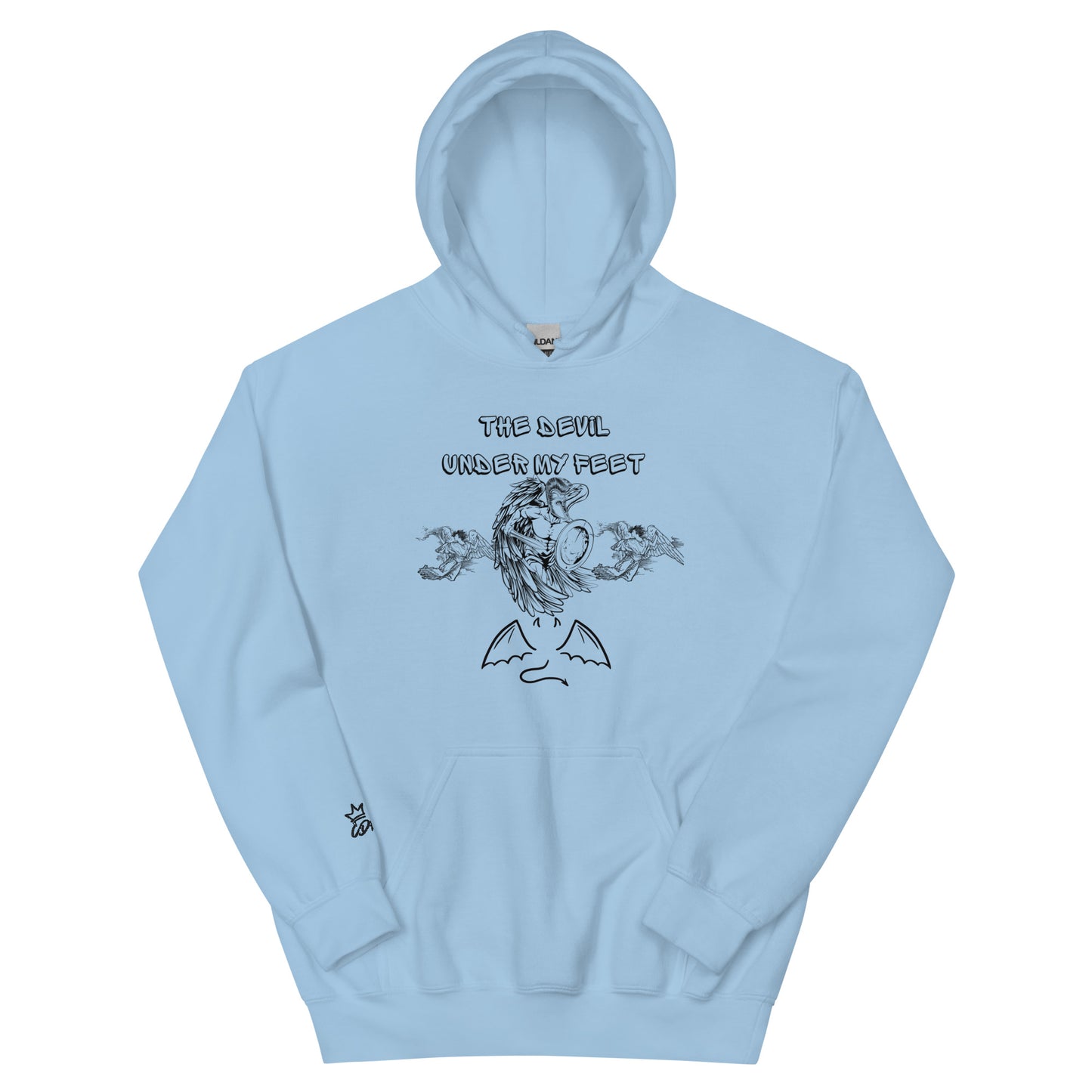 The Devil under my feet Unisex Hoodie