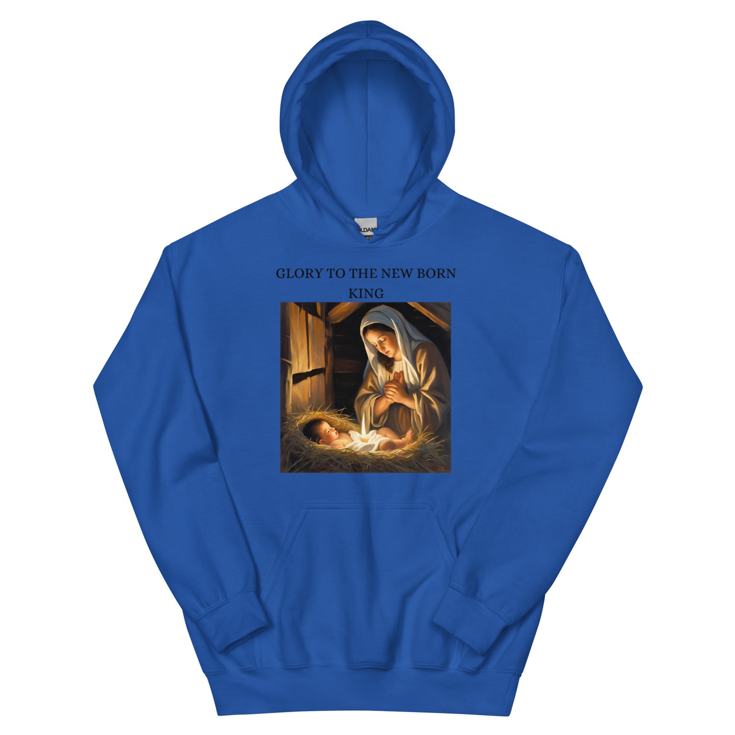 GLORY TO THE NEW BORN KING Unisex Hoodie
