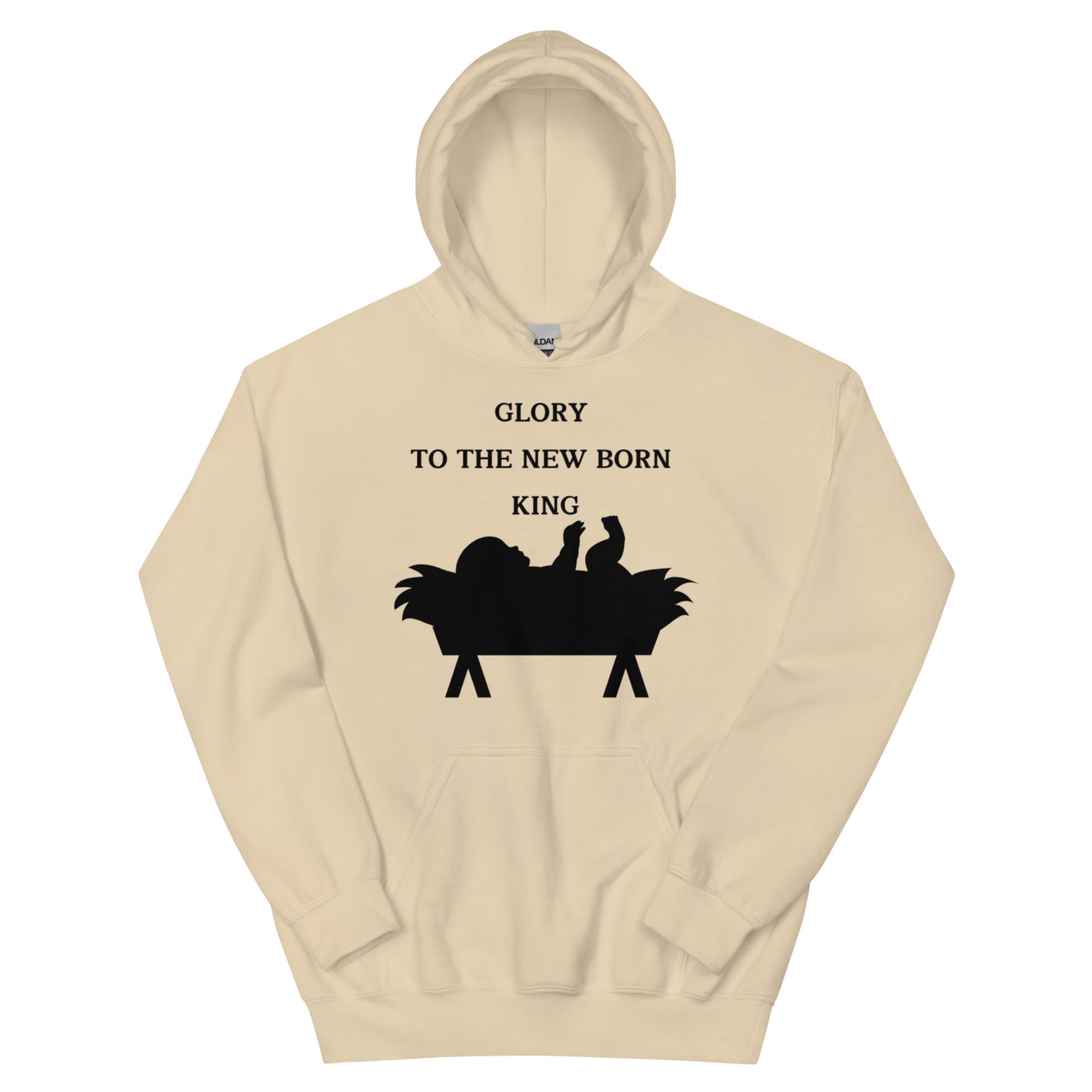 GLORY TO THE NEWBORN KING Unisex Hoodie