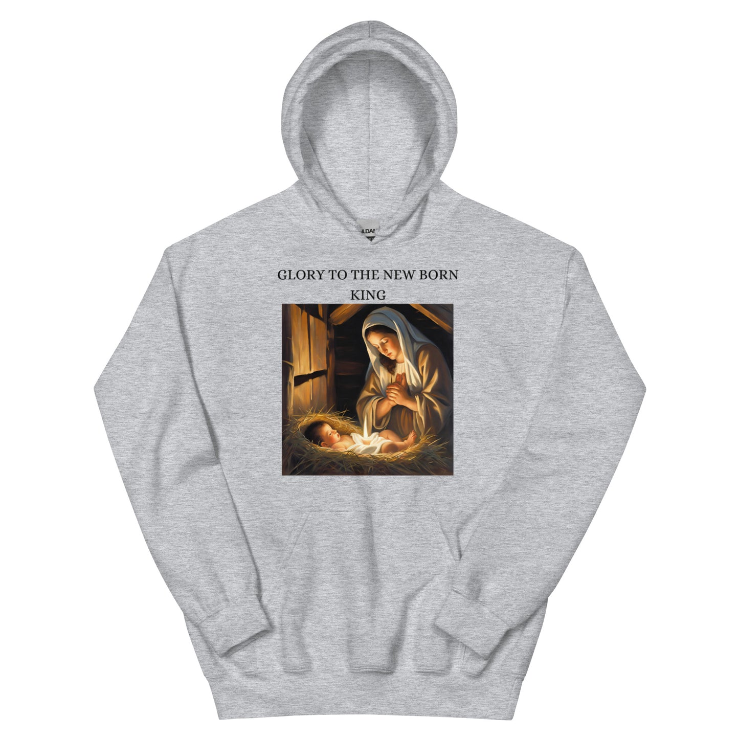 GLORY TO THE NEW BORN KING Unisex Hoodie