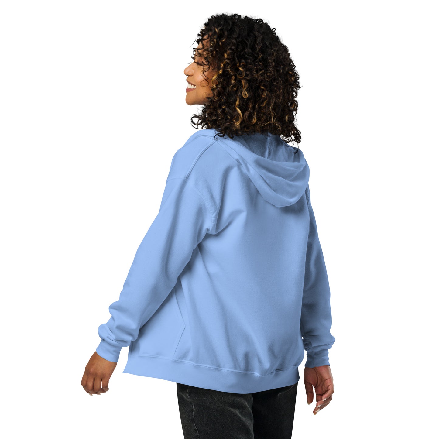 Resist the devil and he will flee Unisex heavy blend zip hoodie