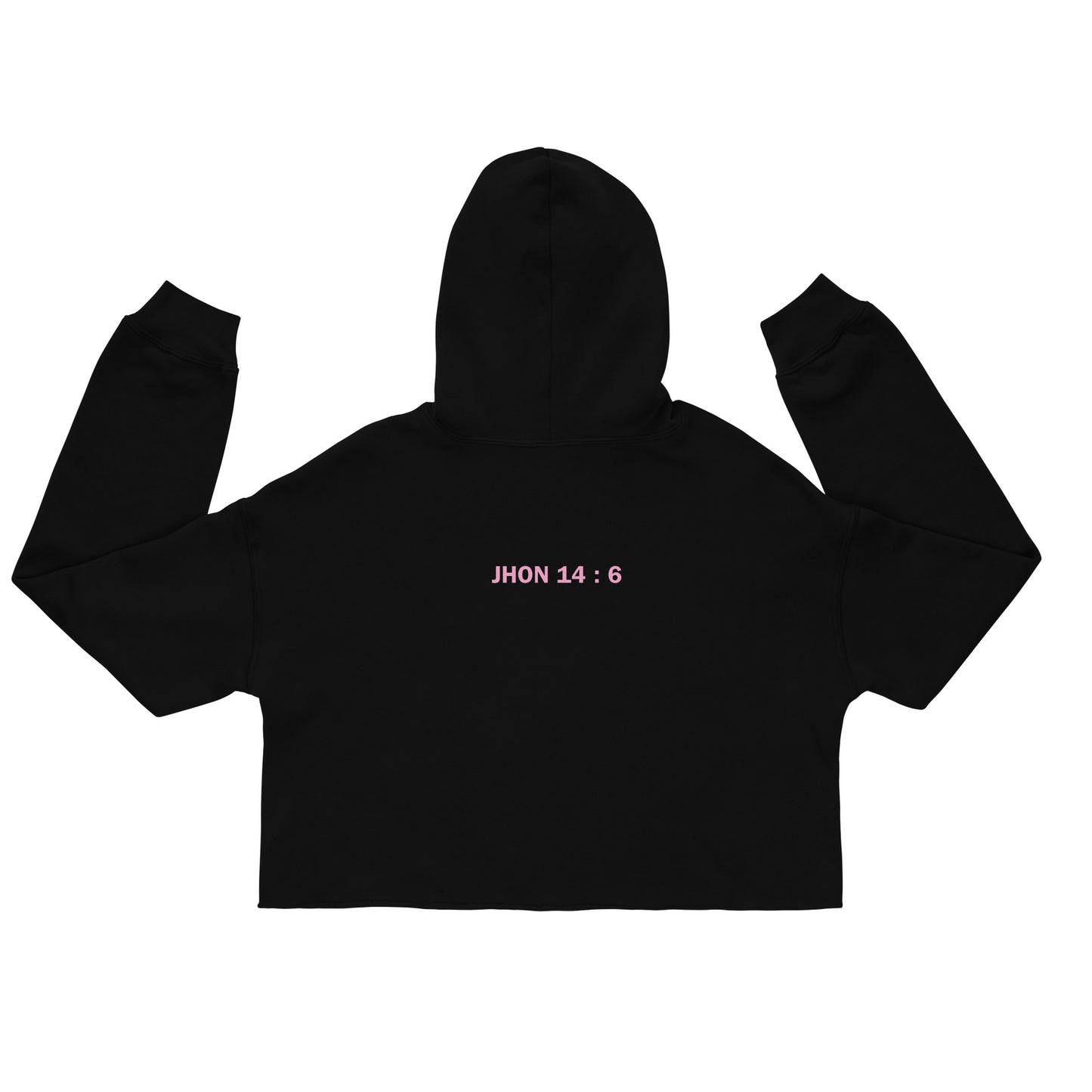 I am the way the truth and the life Crop Hoodie