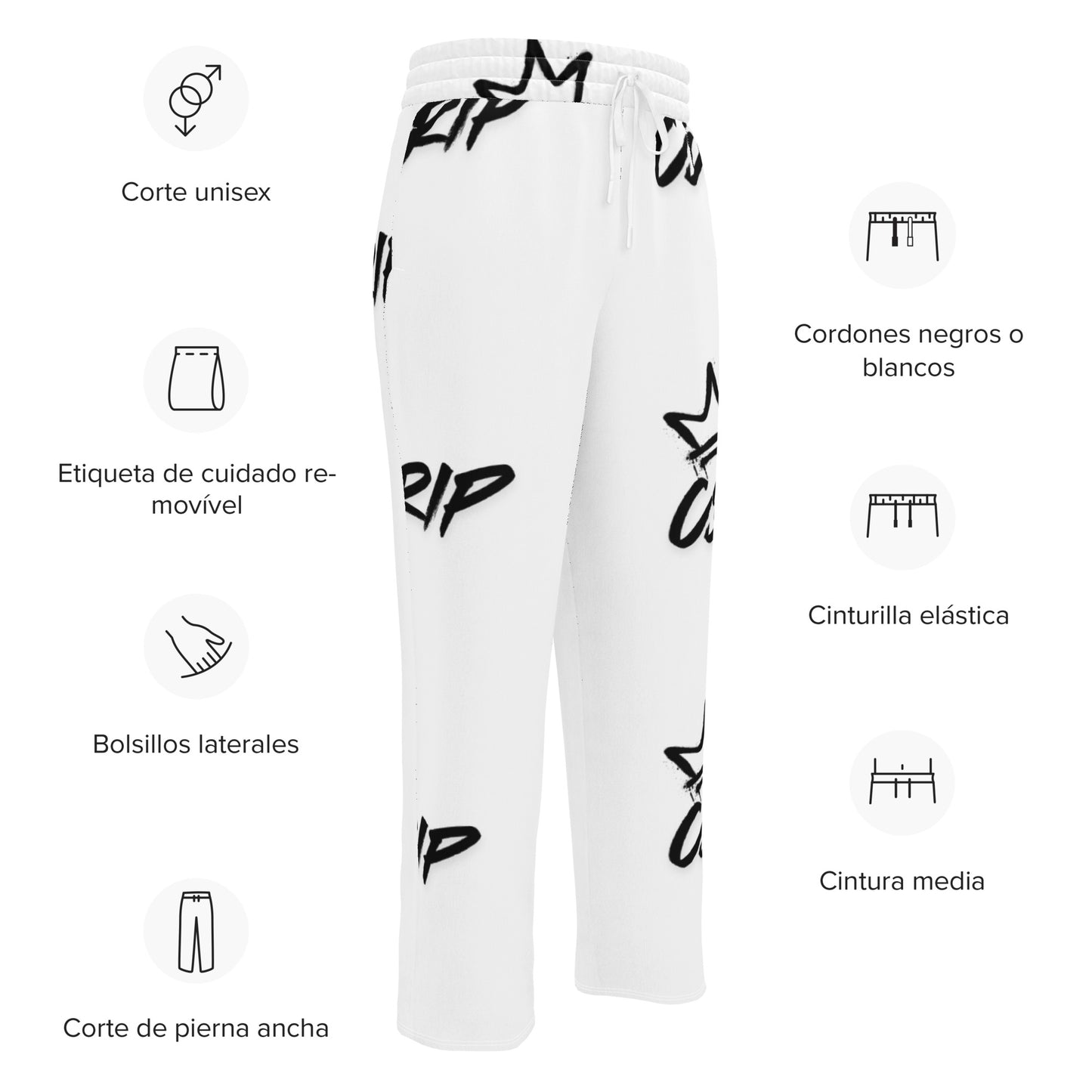 CDRIP Wide-leg joggers