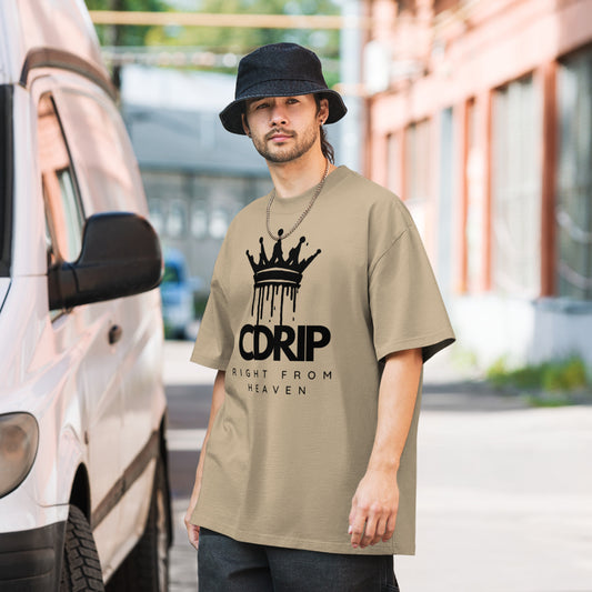 Cdrip right from HEAVEN Oversized faded t-shirt