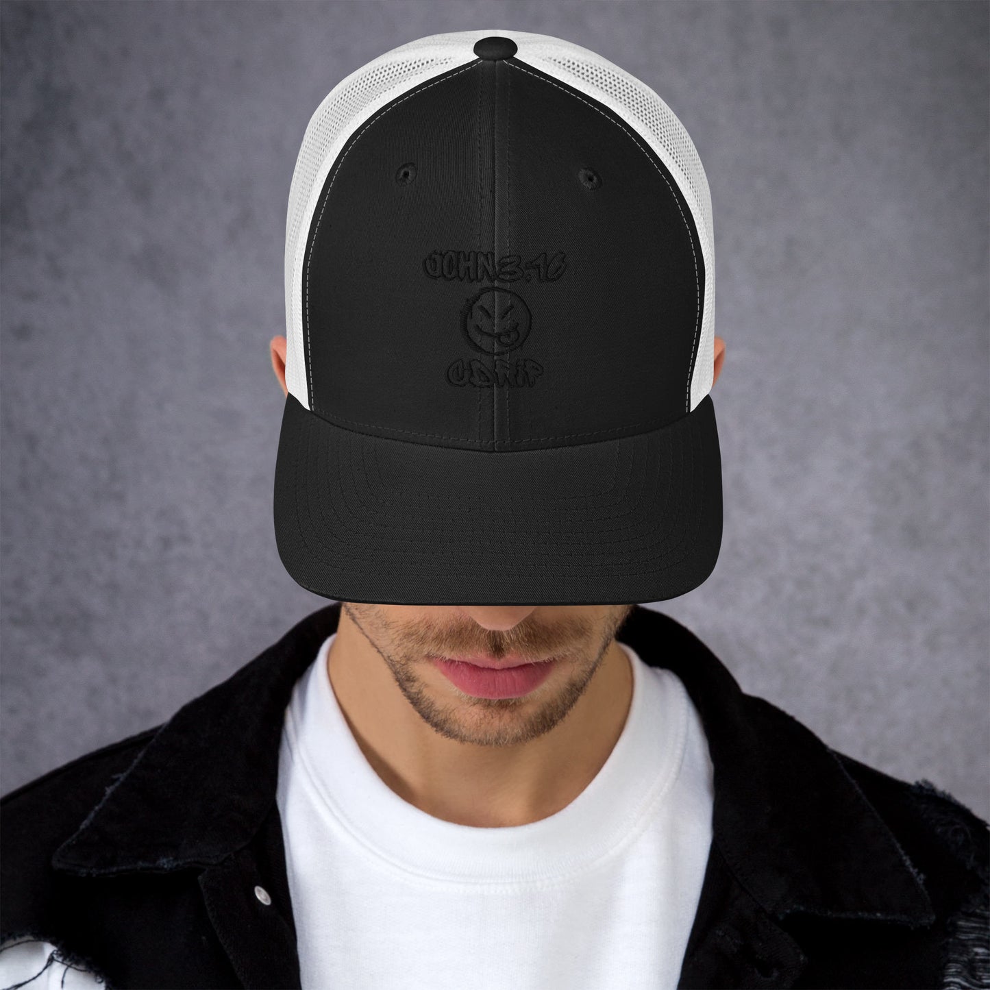 JOHN 3 16 CDRIP Trucker Cap