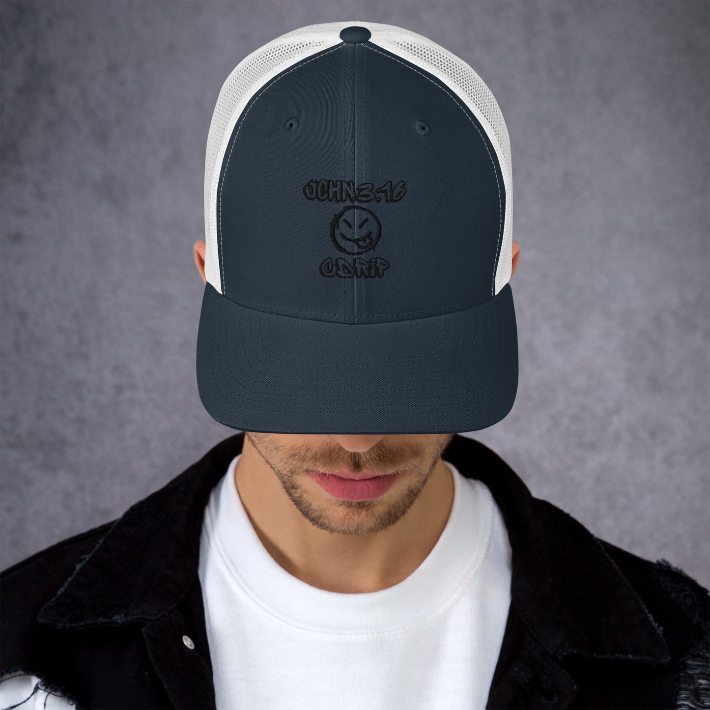 JOHN 3 16 CDRIP Trucker Cap