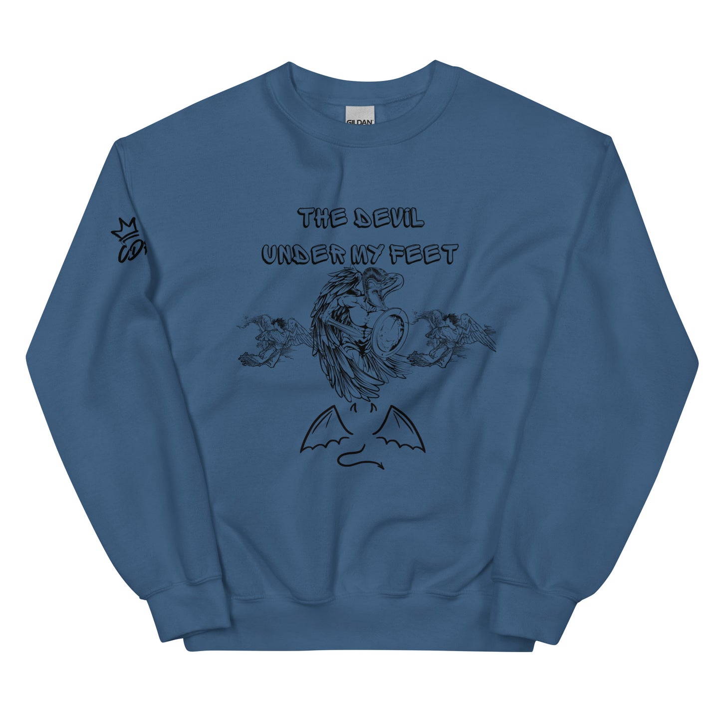 THE devil under my feet Unisex Sweatshirt