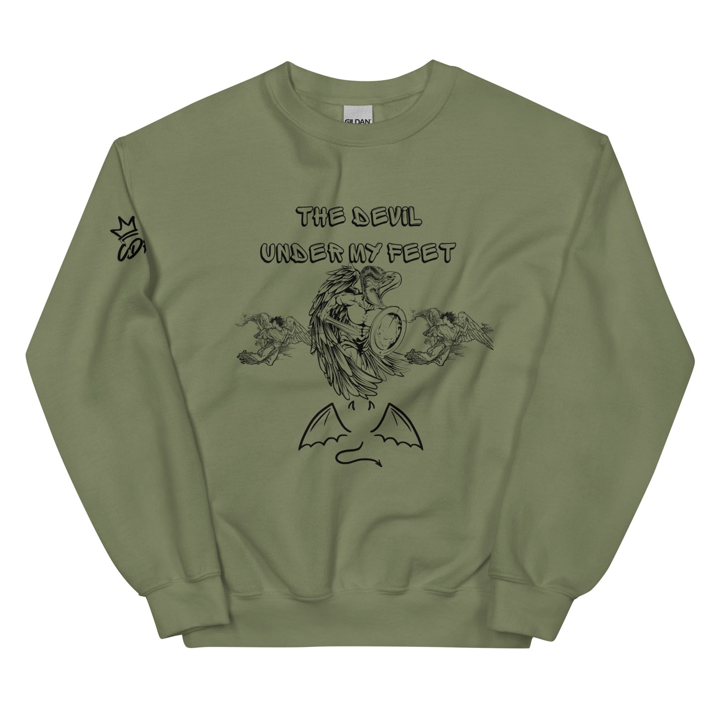 THE devil under my feet Unisex Sweatshirt