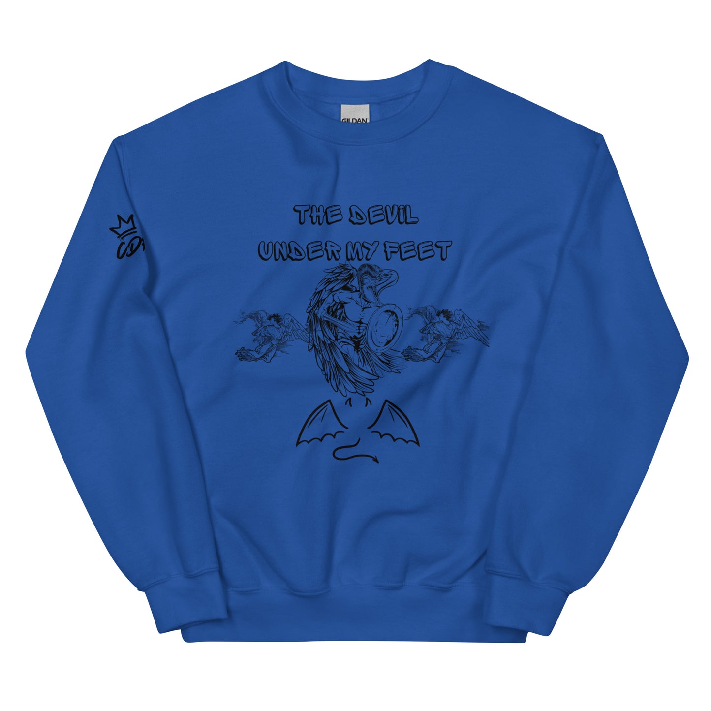 THE devil under my feet Unisex Sweatshirt