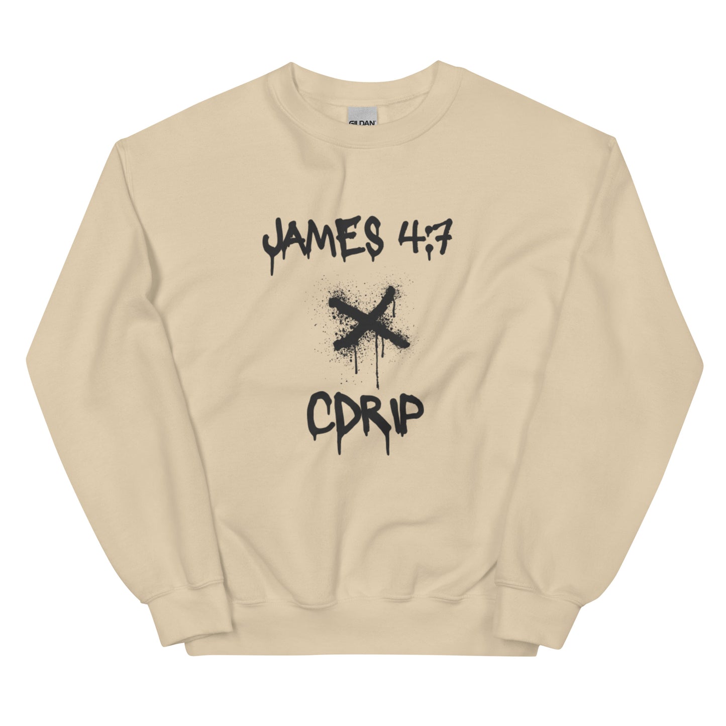 Resist the devil and he gonna flee Unisex Sweatshirt