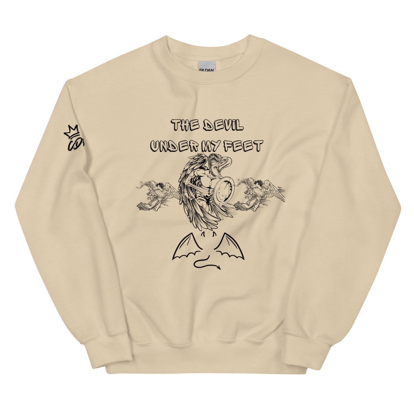 THE devil under my feet Unisex Sweatshirt