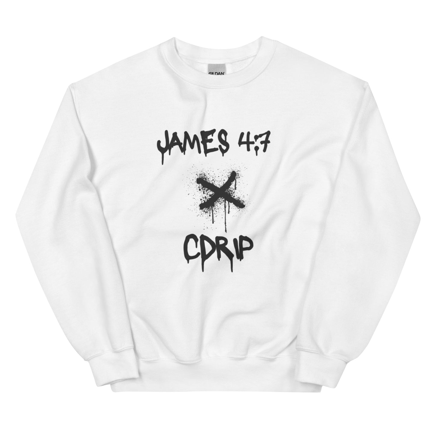 Resist the devil and he gonna flee Unisex Sweatshirt
