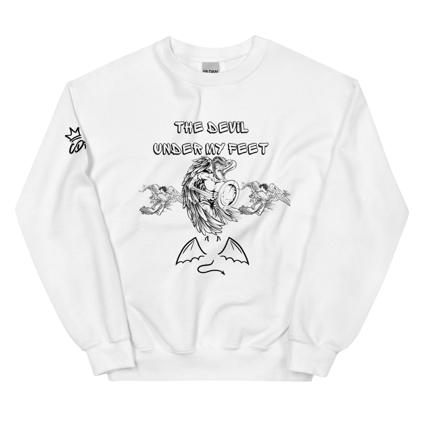 THE devil under my feet Unisex Sweatshirt