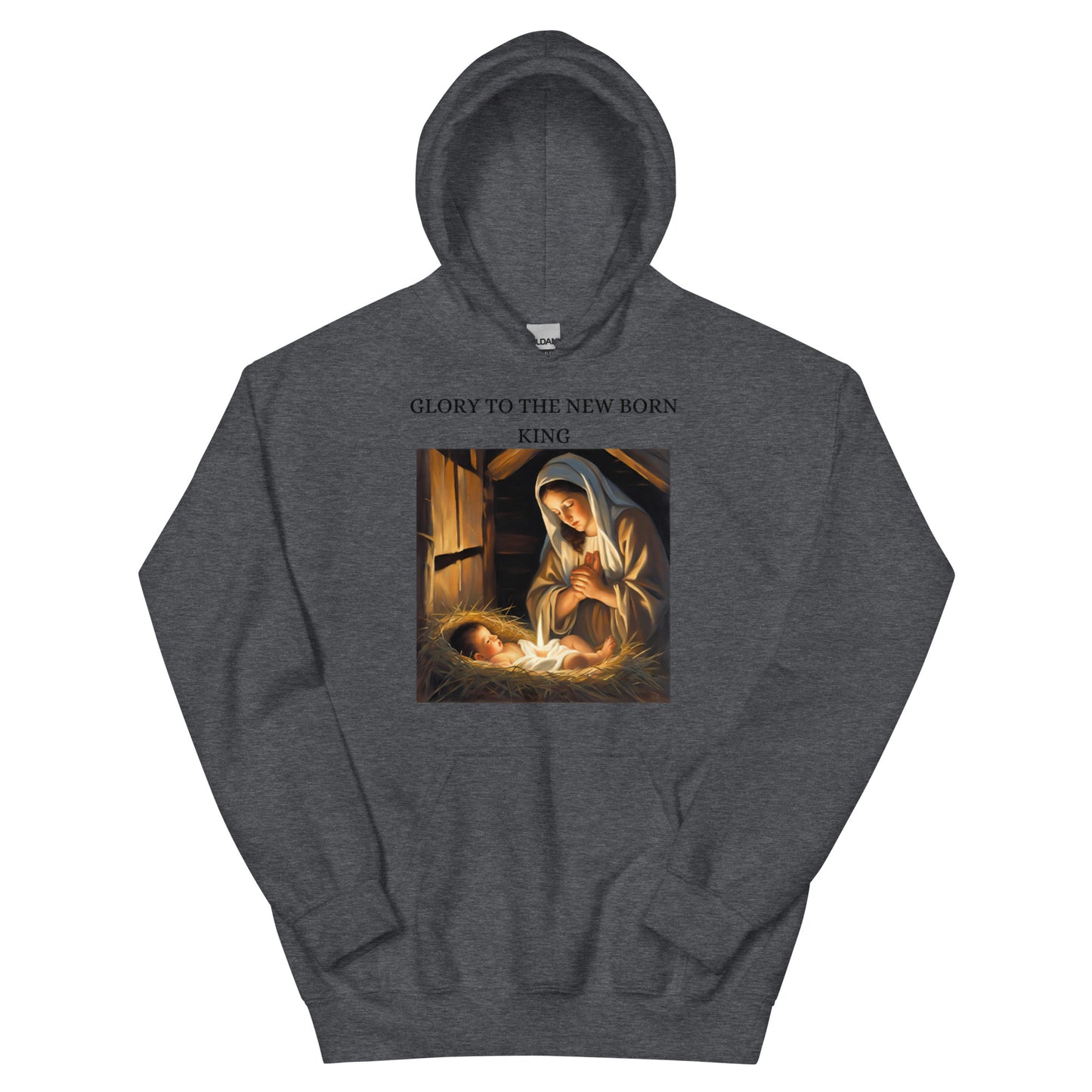 GLORY TO THE NEW BORN KING Unisex Hoodie