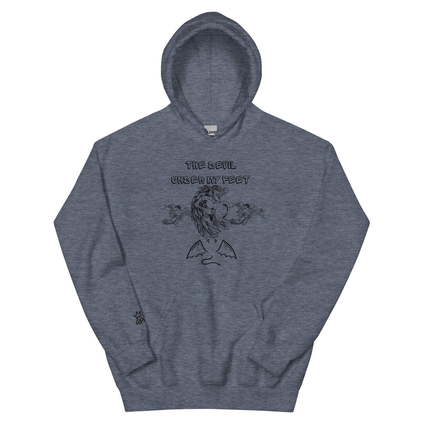 The Devil under my feet Unisex Hoodie
