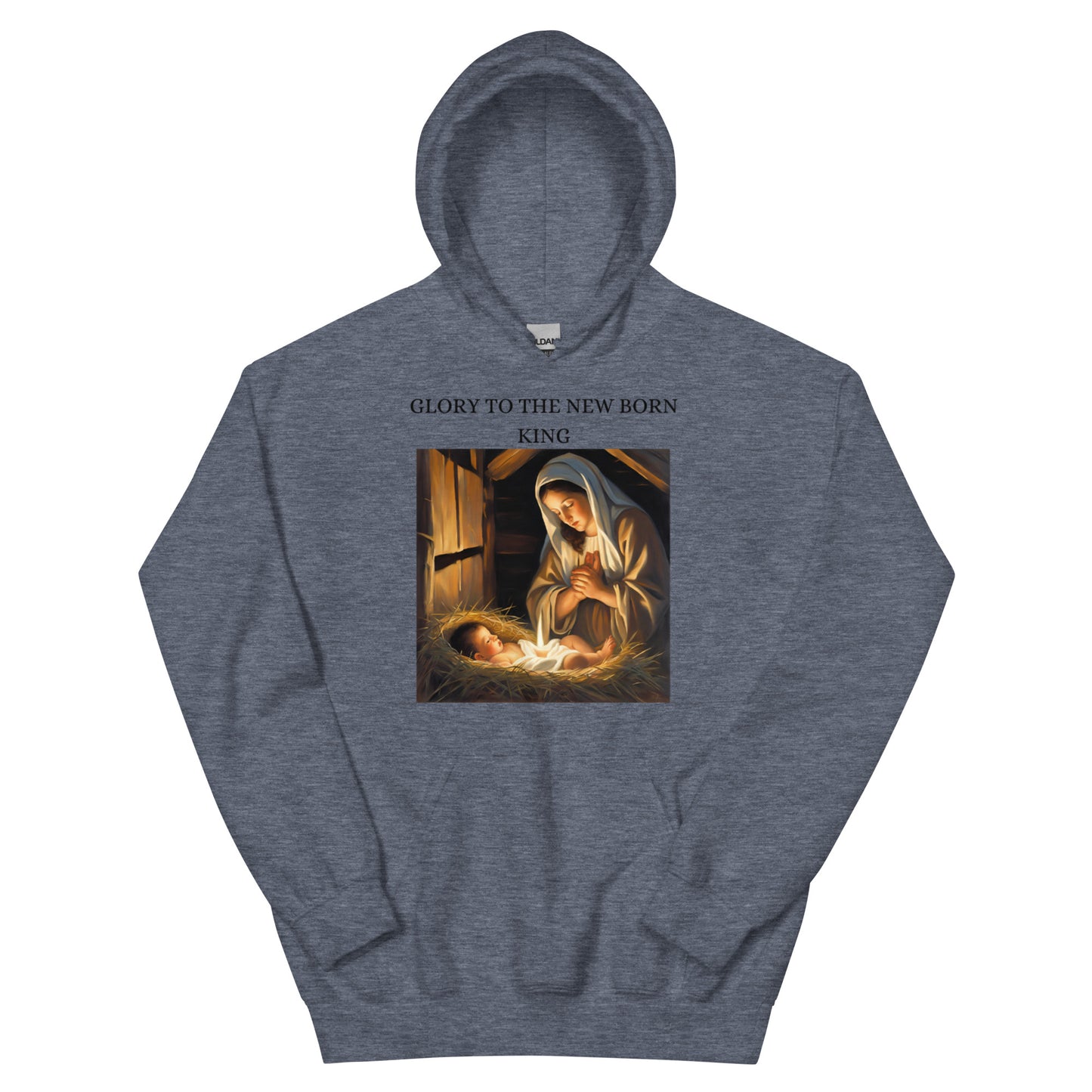 GLORY TO THE NEW BORN KING Unisex Hoodie