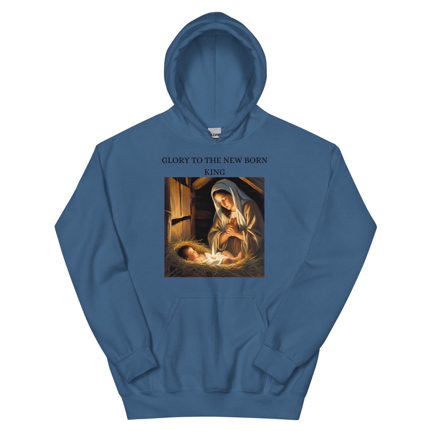 GLORY TO THE NEW BORN KING Unisex Hoodie