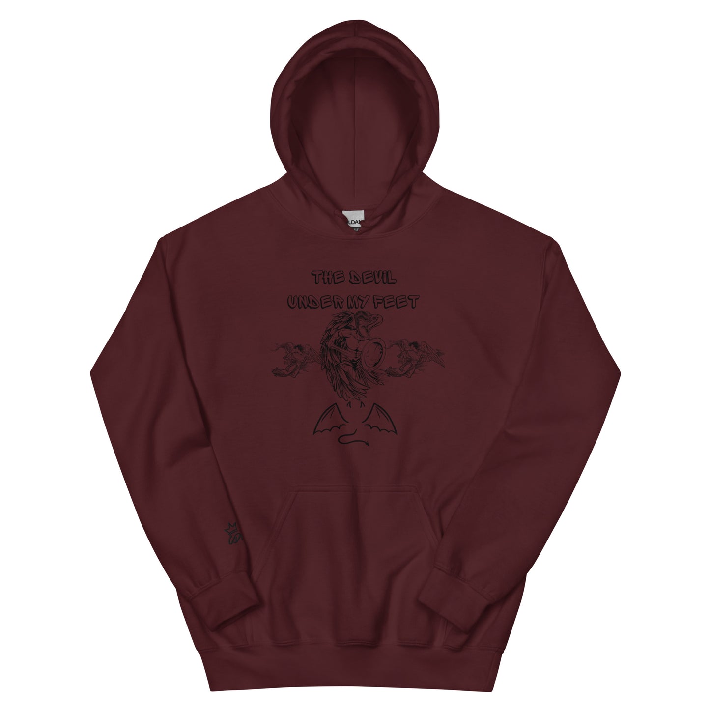 The Devil under my feet Unisex Hoodie