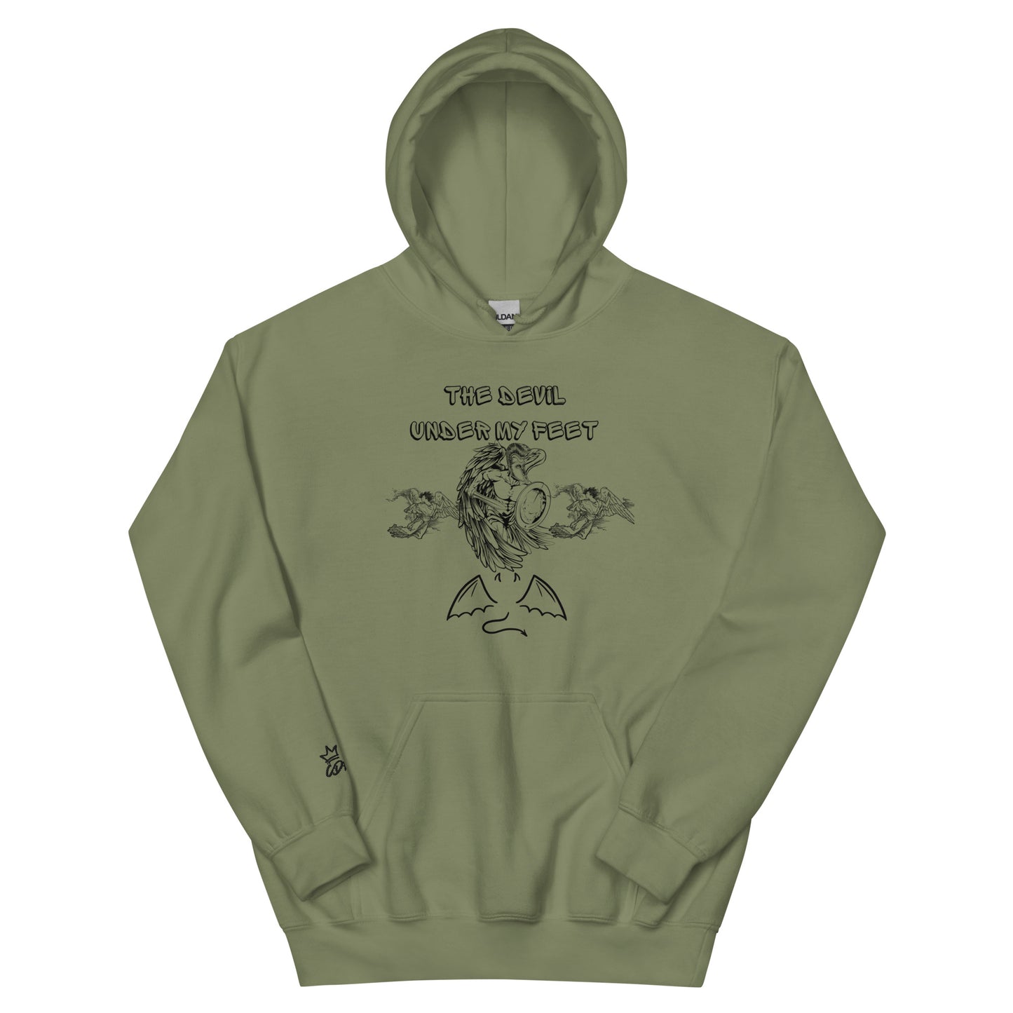 The Devil under my feet Unisex Hoodie