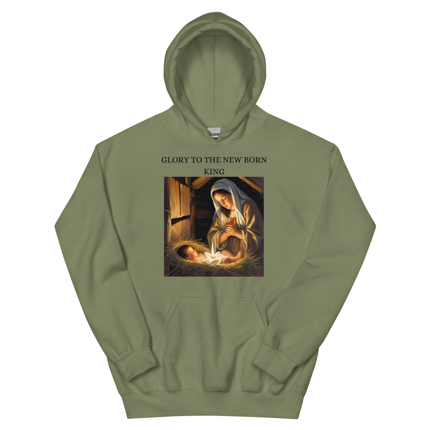 GLORY TO THE NEW BORN KING Unisex Hoodie
