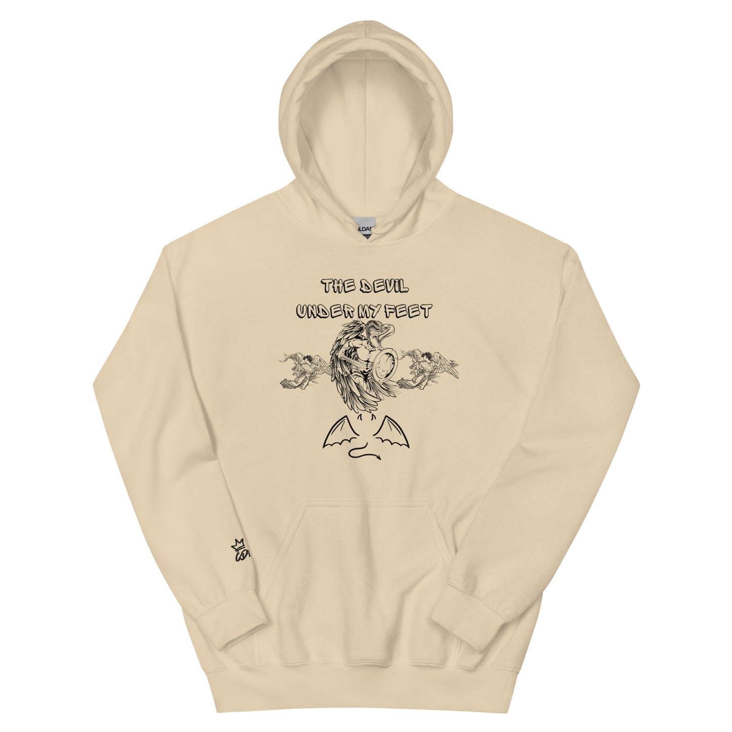 The Devil under my feet Unisex Hoodie