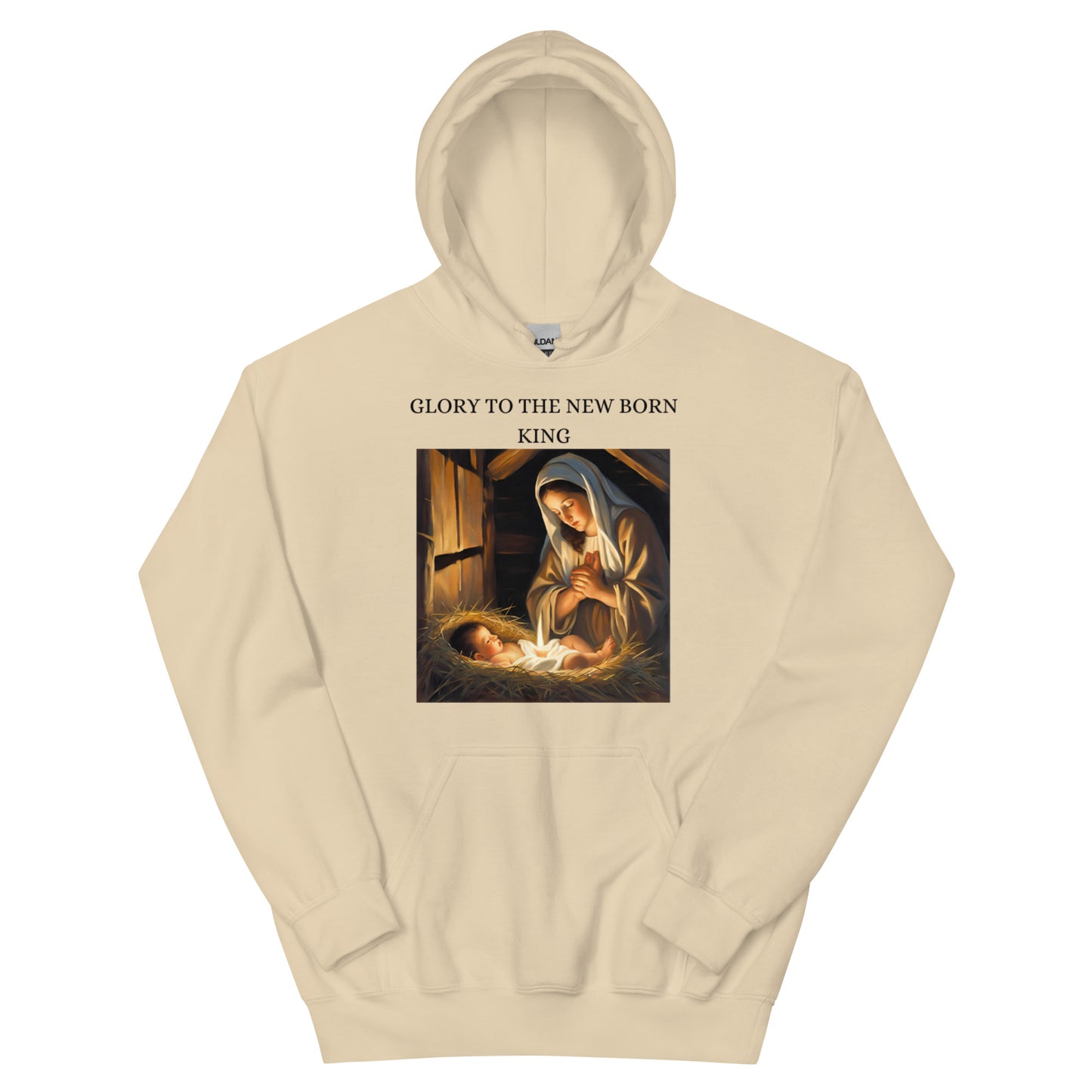 GLORY TO THE NEW BORN KING Unisex Hoodie