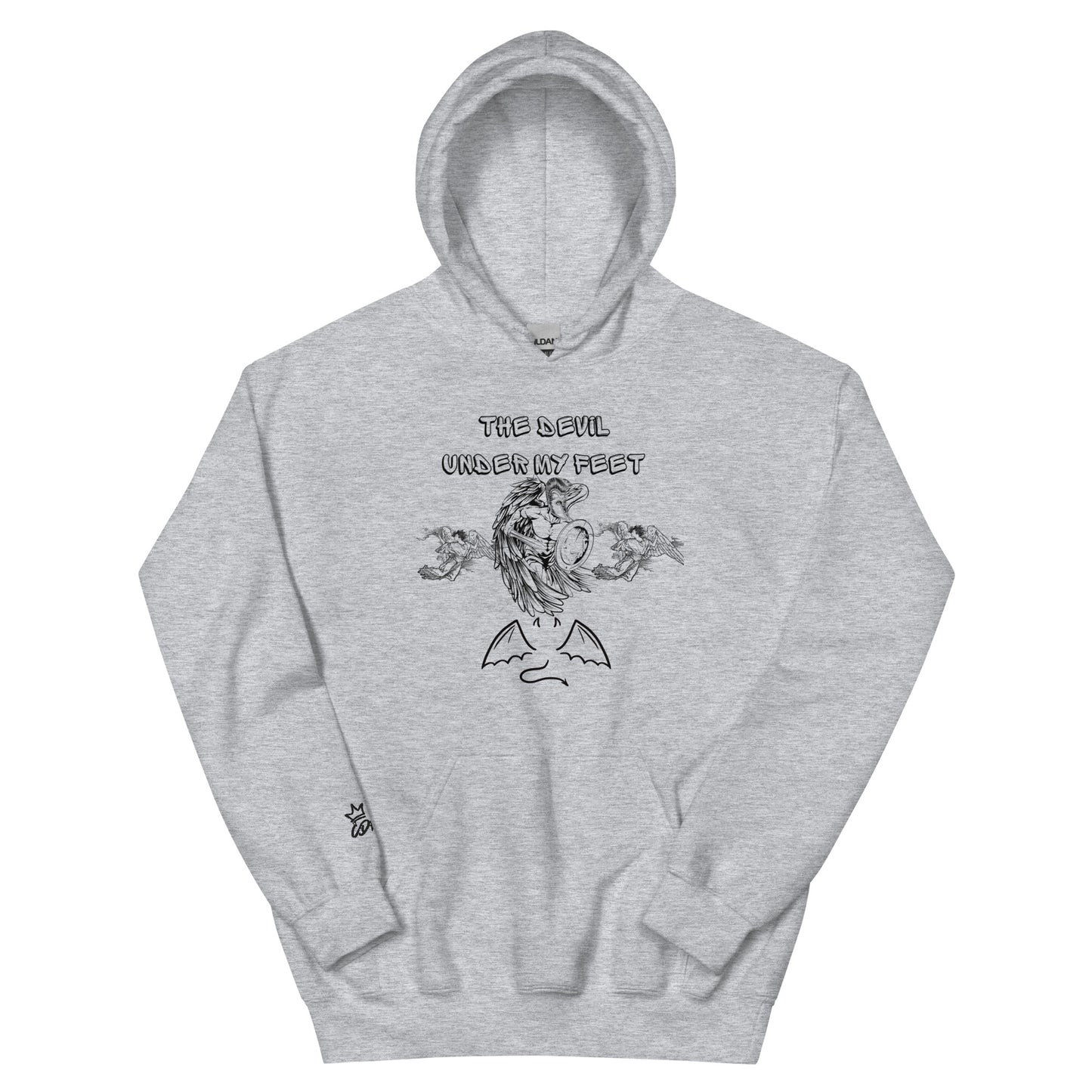 The Devil under my feet Unisex Hoodie