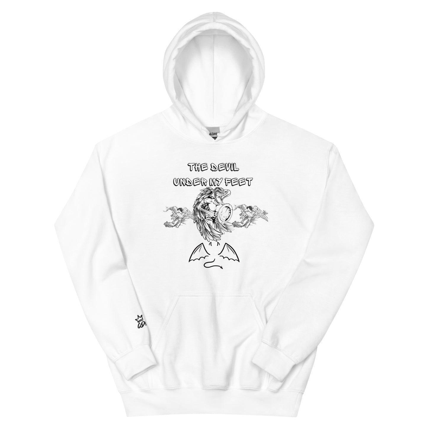 The Devil under my feet Unisex Hoodie