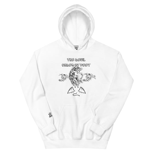 The Devil under my feet Unisex Hoodie