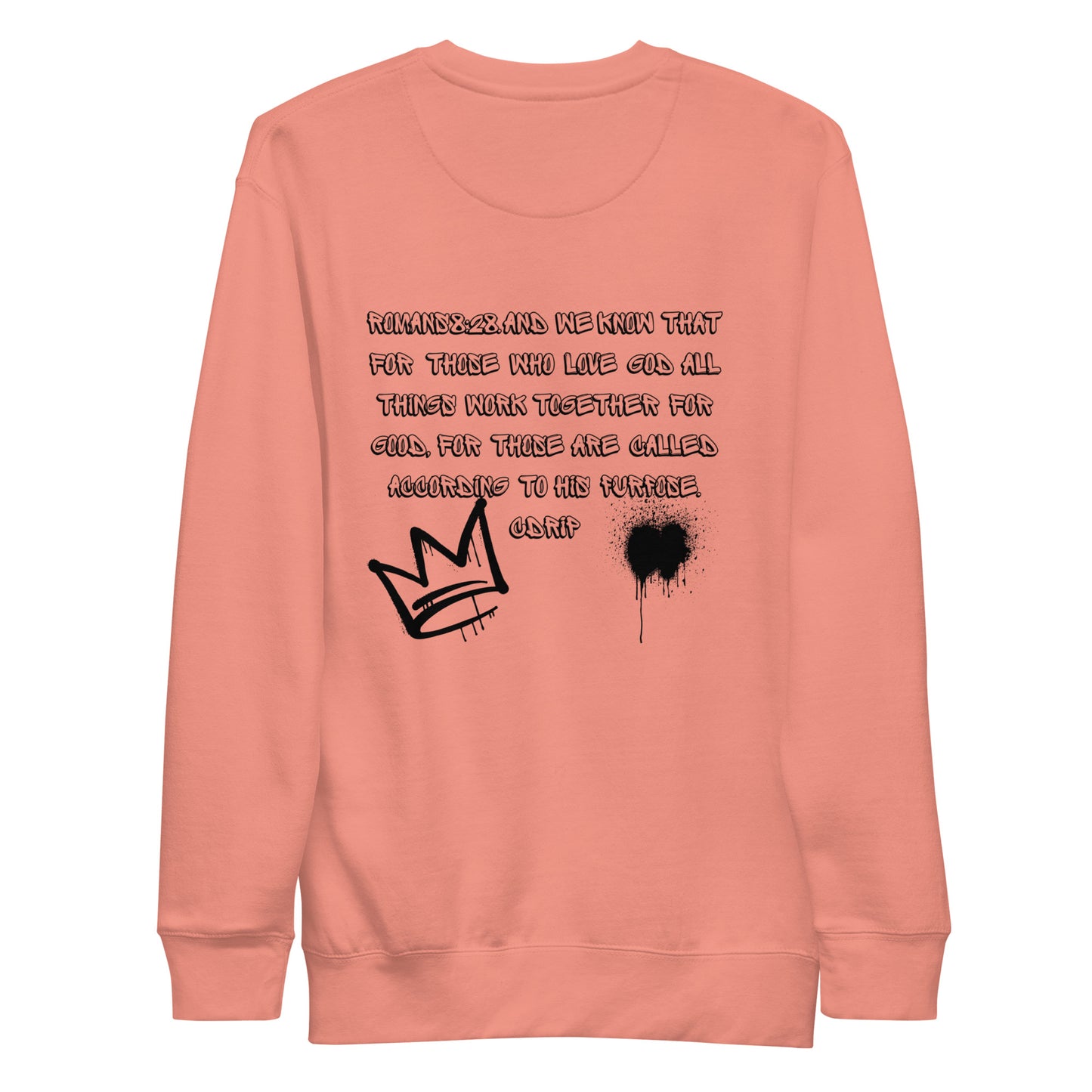 CDRIP ROMANS on the back Unisex Premium Sweatshirt