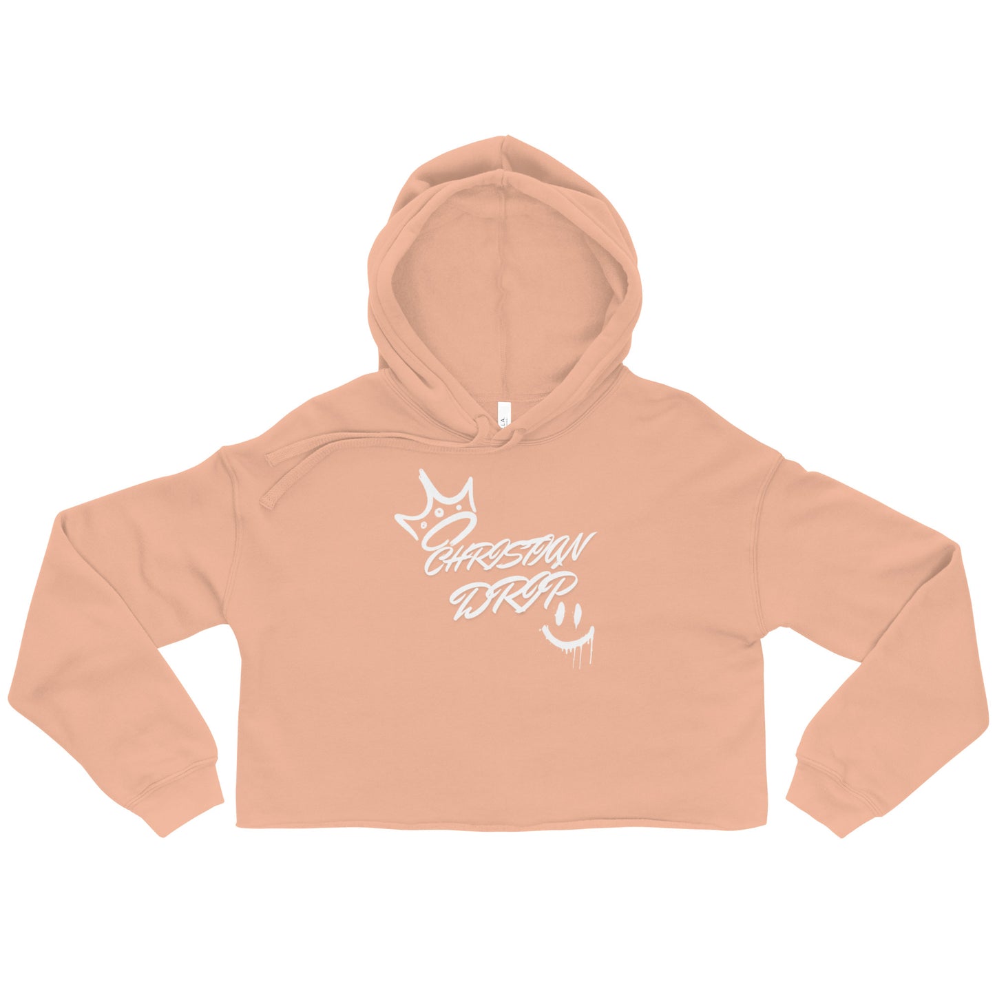 Christian DRip Crop Hoodie