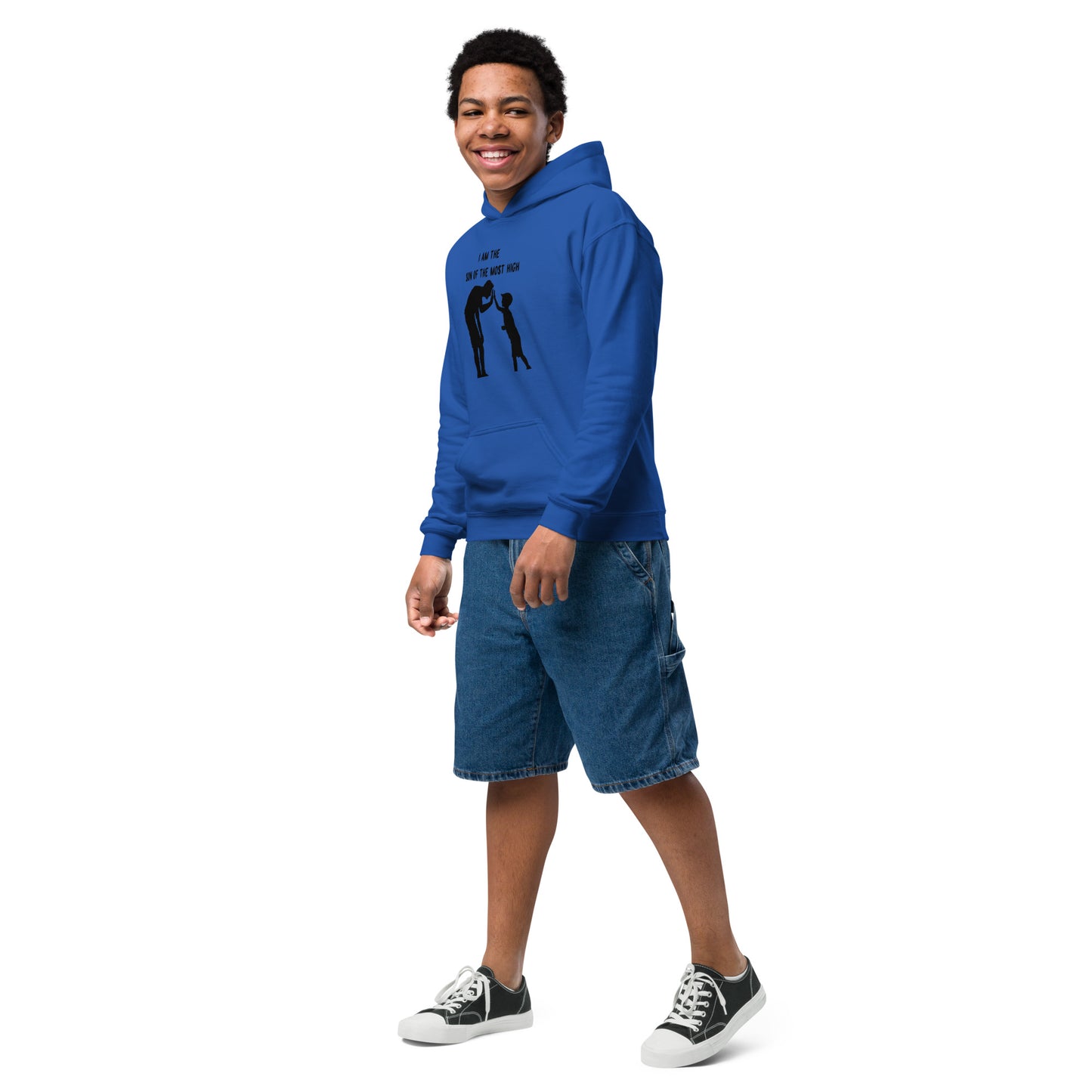 I am the son of the most high Youth heavy blend hoodie