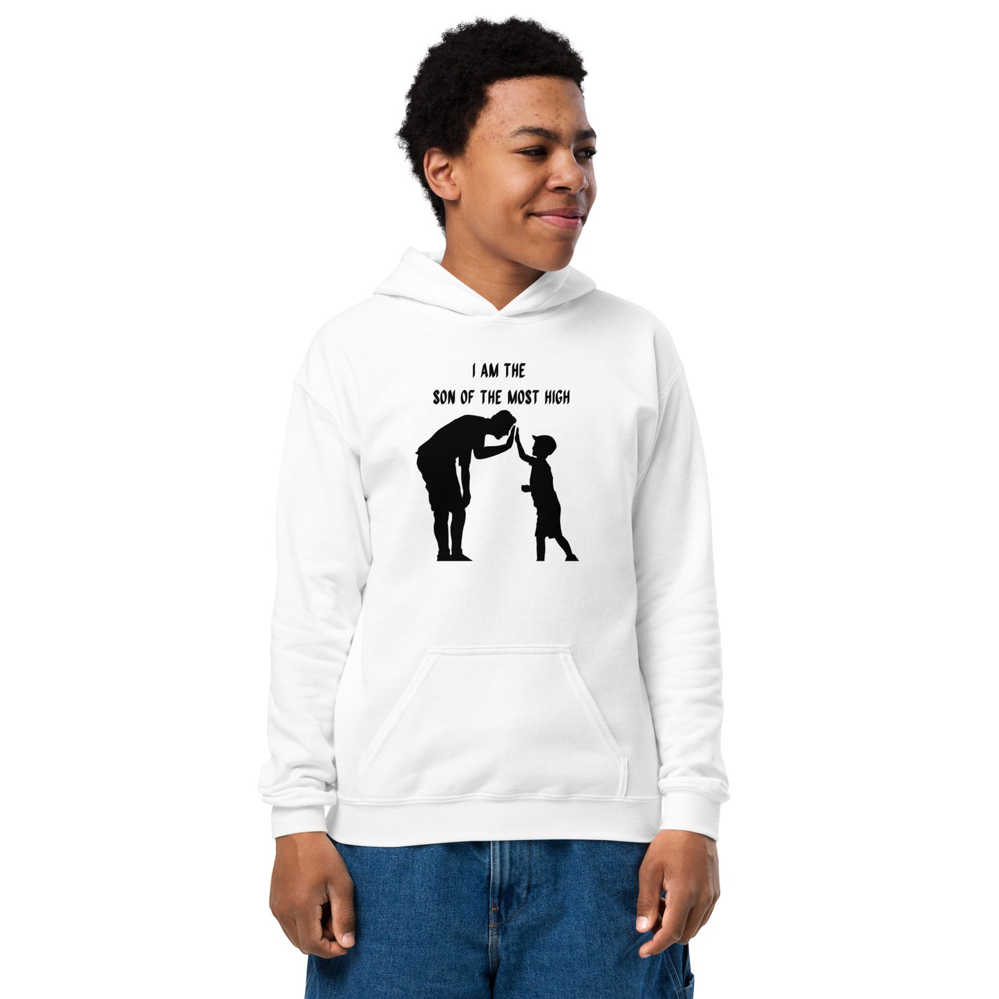 I am the son of the most high Youth heavy blend hoodie