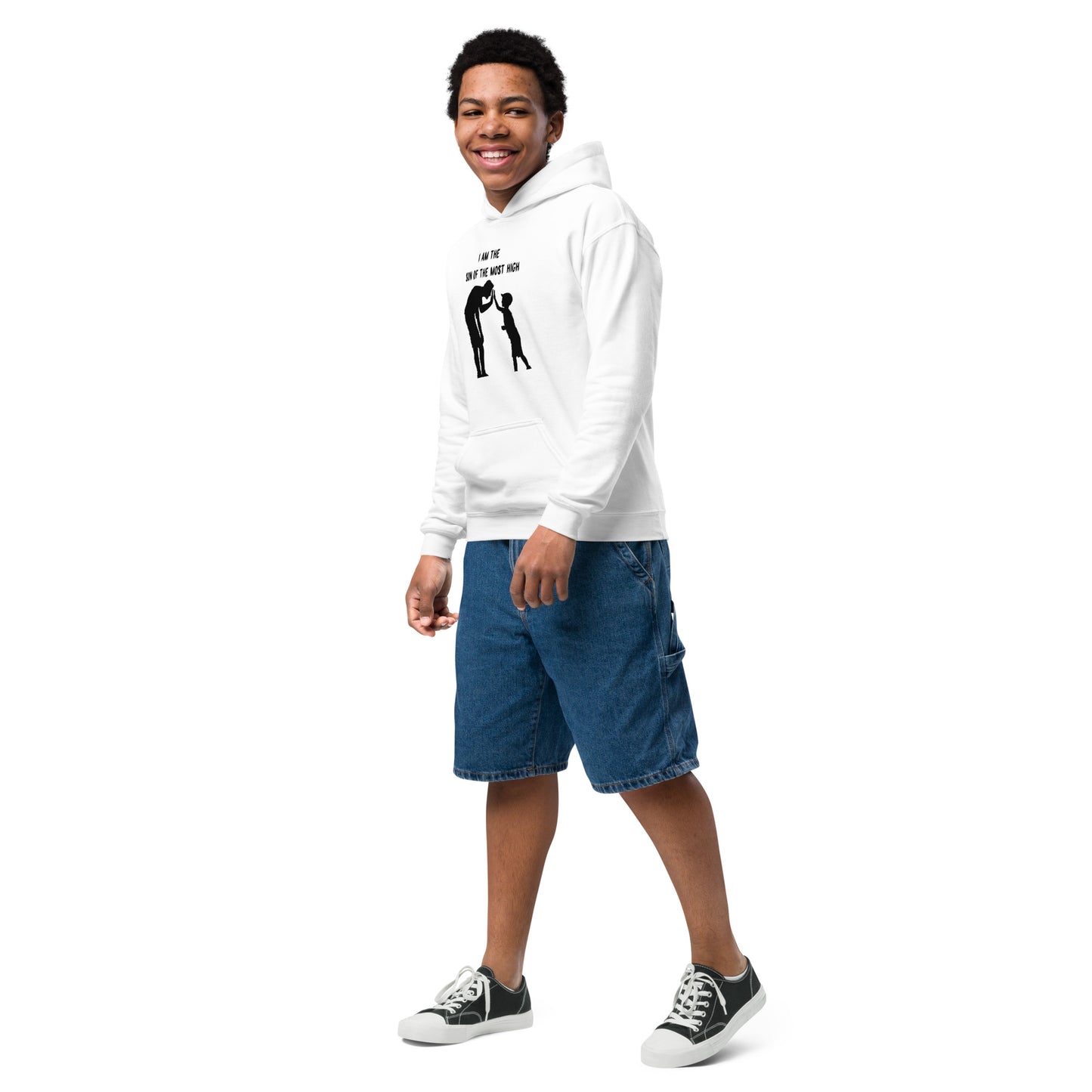 I am the son of the most high Youth heavy blend hoodie